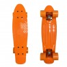 Скейтборд для девочек EcoBalance оранжевый с оранжевыми колесами