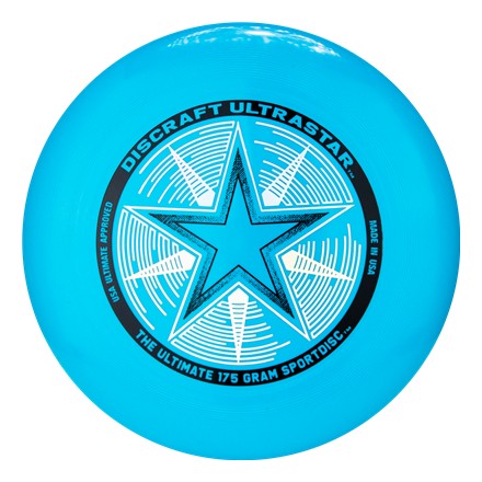 Летающий диск Ultra-Star голубой