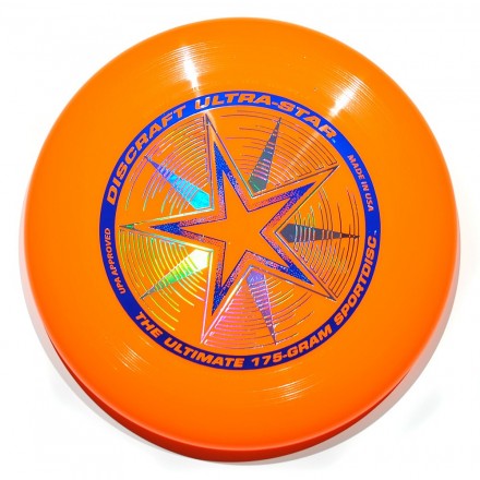 Летающий диск Ultra-Star оранжевый