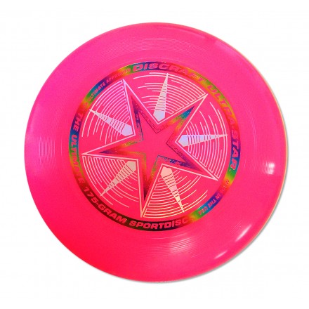 Летающий диск Ultra-Star розовый