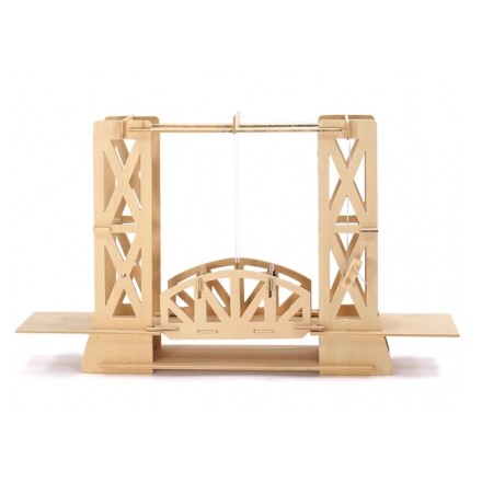 Подъемный мост - деревянная сборная модель игрушка Bridges D-012