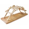 Мост - деревянная сборная модель Леонардо да Винчи D-030