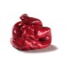 Умный пластилин Рубин темно-красного цвета с металлическим блеском
