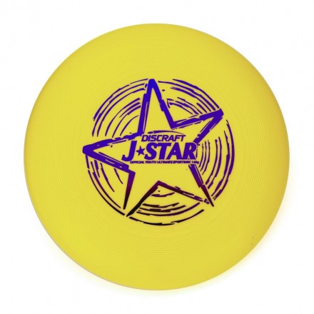 Диск Фрисби Discraft J-Star желтый (145 гр.)